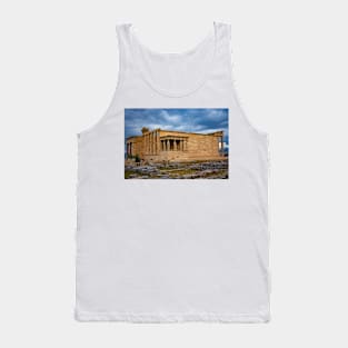 The Erechtheion Under Threatening Clouds Tank Top